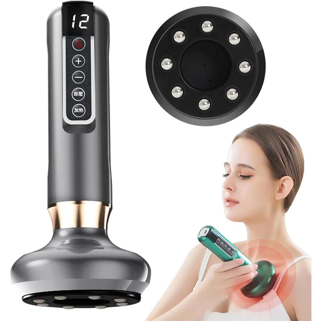 Антицеллюлитный массажер, Bluile Массажер Антицеллюлитный, Массаж Антицеллюлитный Электрический, Аппараты Антицеллюлитные с 12 уровнями и красным светом