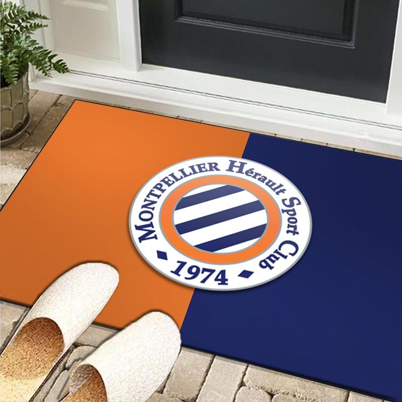 1PC rug Montpellier Sport Club Carpet, Chair Rug,Area Rug for Office Bedroom living rooms bedroom, Doormat decor Christmas fan gifts