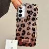 Pink Black Leopard Print Pattern Phone Case for Samsung Galaxy A16 A55 A07 A17 A56 A36 A26 A53 A06 A14 A24 A34 A54 A15 A12 Cover