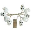 Cross border LED Skull Light String Halloween Decorative Colorful Lights Ghost Festival Dance Party Decoration String Lights