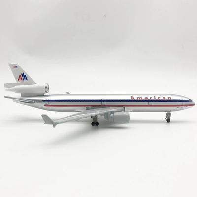 Самолет Air MD11 20 см Американские Авиалинии MD-11 Самолет Литой Металлический Сплав Самолет С Подставкой Статическая Модель Авиации Дисплей