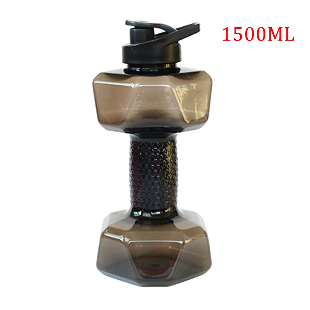Water Dumbbell Sport Bottle Large Capacity Gym Running Fitness Bodybuilding Exercise Outdoor Bicycle Camping Cycling Bottle