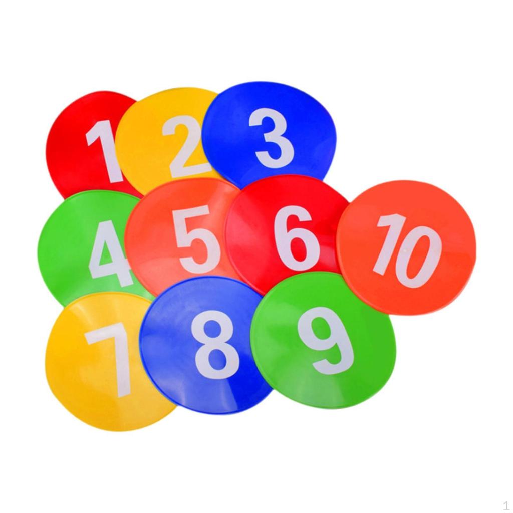 Плоские конусы для разметки поля для футбольных тренировок