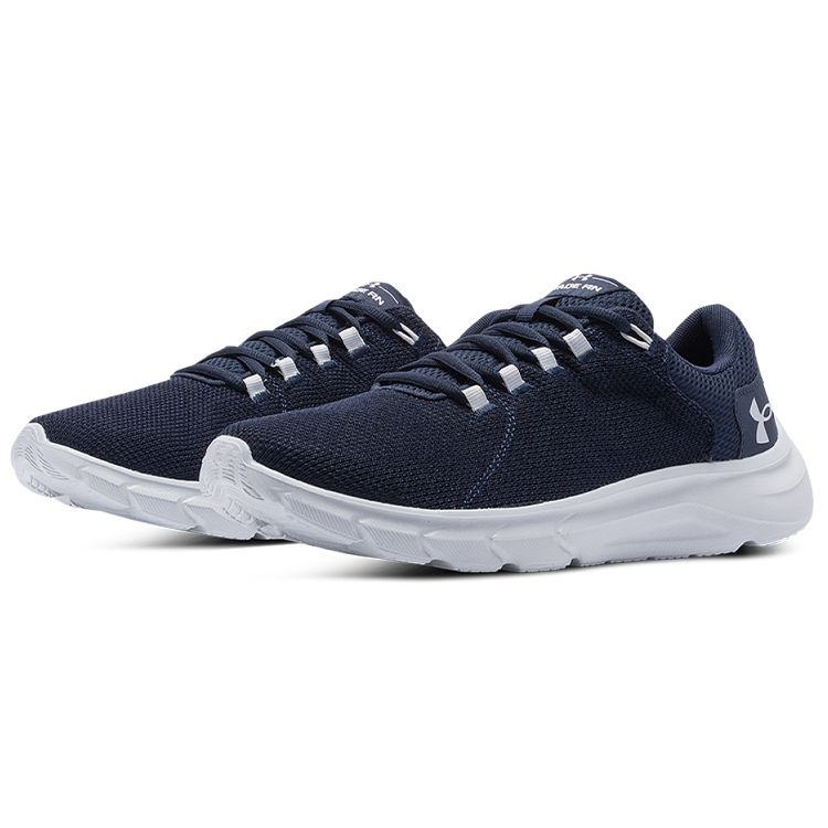 Under Armour Phade Rn Simple Versatile Fabric Low-Top Running Shoes Men Sneakers Academy-Blue 3023433-400