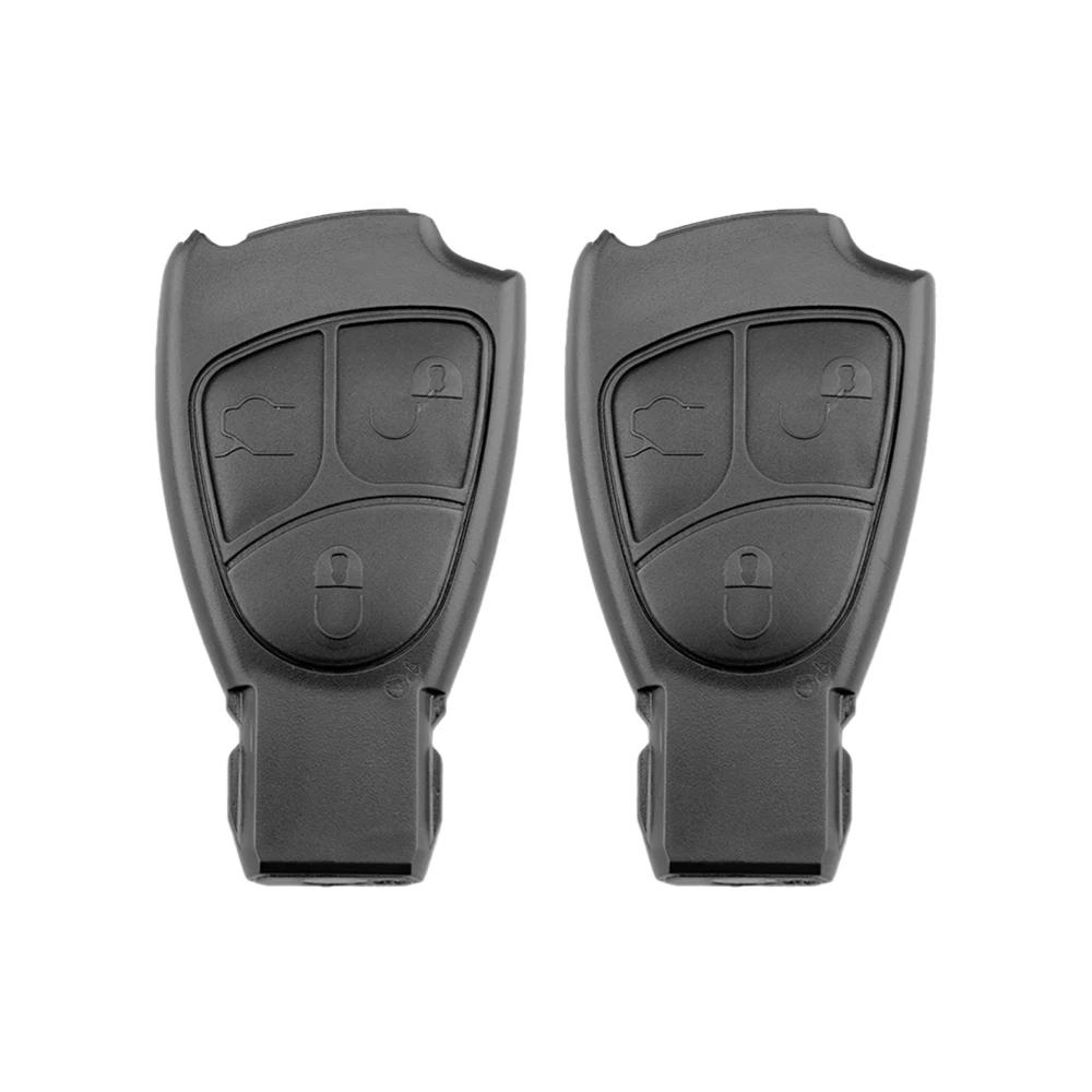 Car Key Cover Case Shell 3 Buttons Remote Key Shell for Mercedes Benz W203 W211 W204 Automotive Accessories