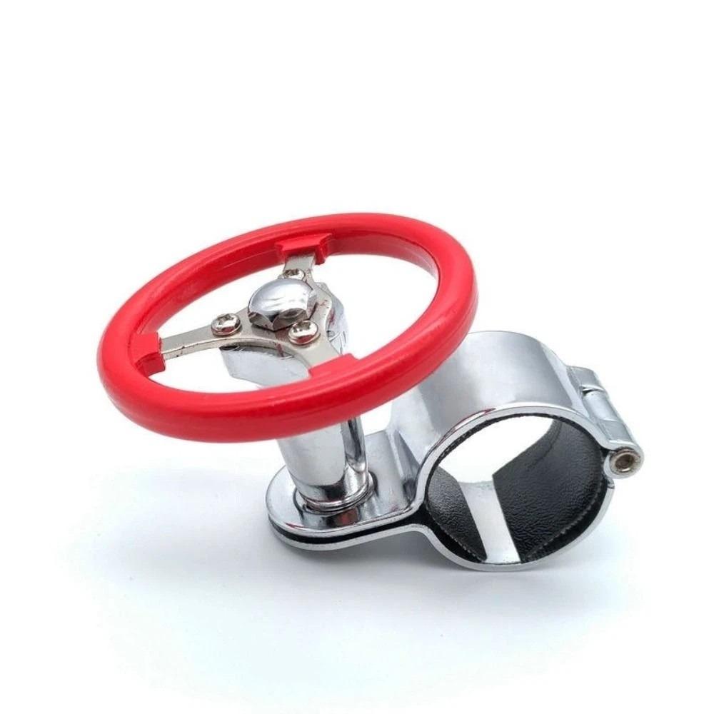 Stainless Steel One Hand Driving Knob Wear Resistant Power Steering Knob Vehicle Interior