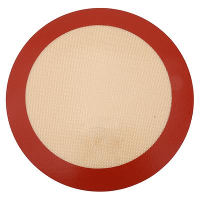 9-дюймовый антипригарный силиконовый коврик для плиты, жаропрочный коврик для выпечки торта, печенья, барбекю