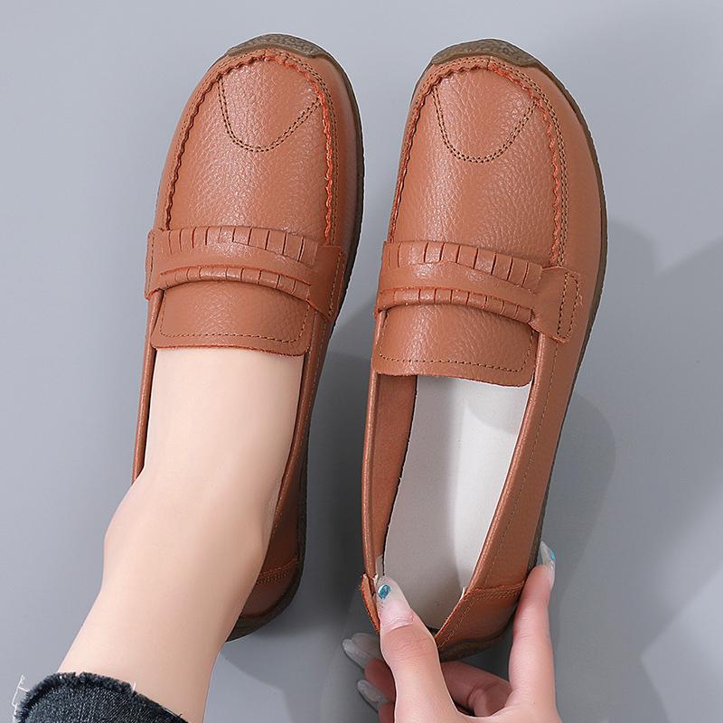 Женские красные мокасины повседневные фиолетовые мокасины гороховые туфли мягкие балетки черные туфли для вождения зеленые прогулочные туфли для мам больших размеров