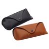 Portable Unisex Faux Leather Eye Glasses Sunglasses Holder Box Case Cover