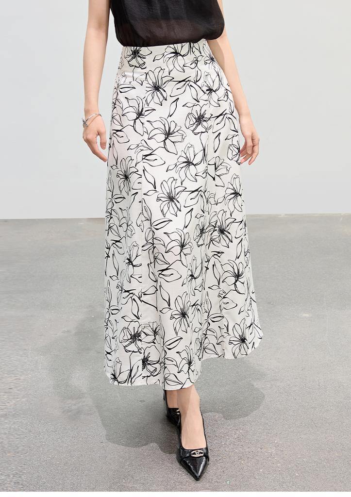 Fashionable geometric large skirt