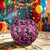 1pc Unicorn Sparkle Garden Theme Soccer Ball Football, Size 5, Lightweight PVC, Outdoor Training Soccer Ball,Gift c6513