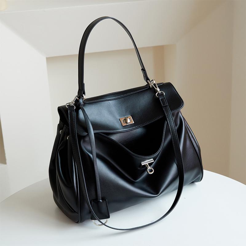 Женская новая стильная сумка-тоут высокого качества, стильная, большая вместимость, минималистичная, сумка на плечо для ежедневных поездок, модная