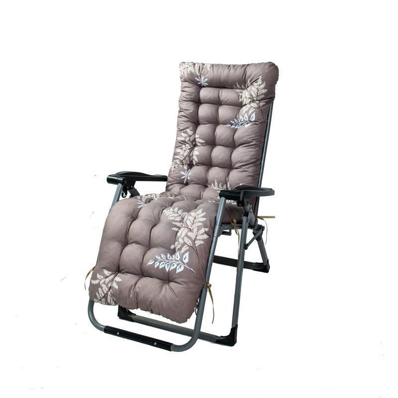 Подушка Мягкая палуба Длинная скамья для отдыха Кресло-шезлонг Подушка для отдыха на открытом воздухе Водонепроницаемый шезлонг Подушка для садового кресла