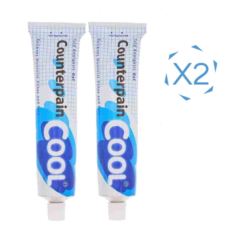 Cool Glacial Gel Counterpain 120г - для спорта, суставов, облегчения боли и свежести