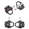 RIRO automatic road bike pedals Self-Locking nylon pedals with Cleat For Shimano SPD System black ultralight road bike pedals