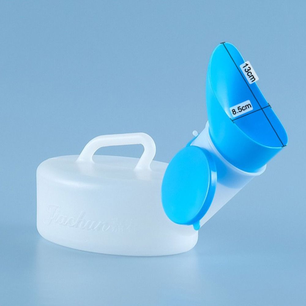 with Seal Lid Mobile Urinal Toilet 1000ml Urinal Potty Portable Urinal Pee Bottle  Hospital Patient