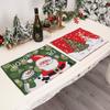 Snowman Christmas Placemats Christmas Place Mats Dining Decor Heat-Resistant Christmas Table Mats