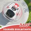 Children's bumper car 6V, 360° rotation, children's electric bumper car with dual motor, music and horn