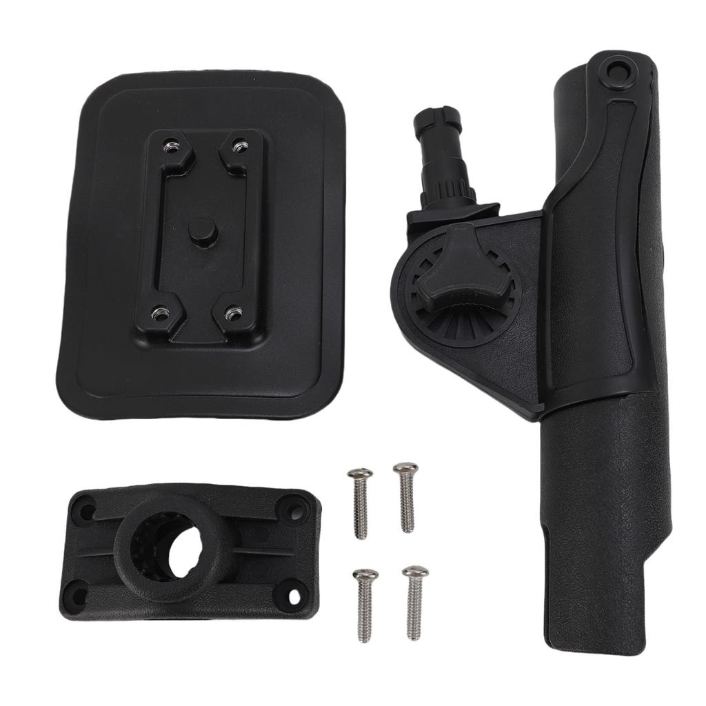 Fishing Rod Holder for Kayak Portable 360 Degree Adjustable Inflatable Boat Rod Holder Mount with Secure Fixed Base
