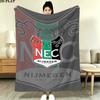Nec Nijmegen Print Flannel Blanket, High quality Comfortable for All Seasons, Home Decor, Warmth and Comfort, Perfect for Christmas Gifts