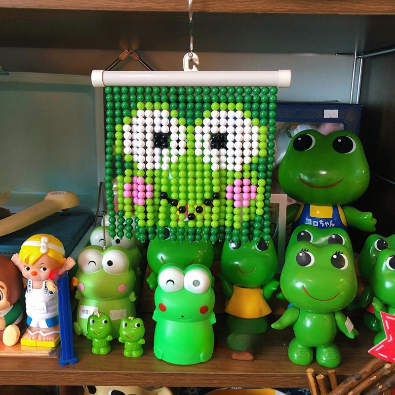 Cartoon Panda Hanging Beads Ornaments Handmade Cat Crafts Wall Art for Girls Room Decor Creative Wall Decoration Trendy 2025