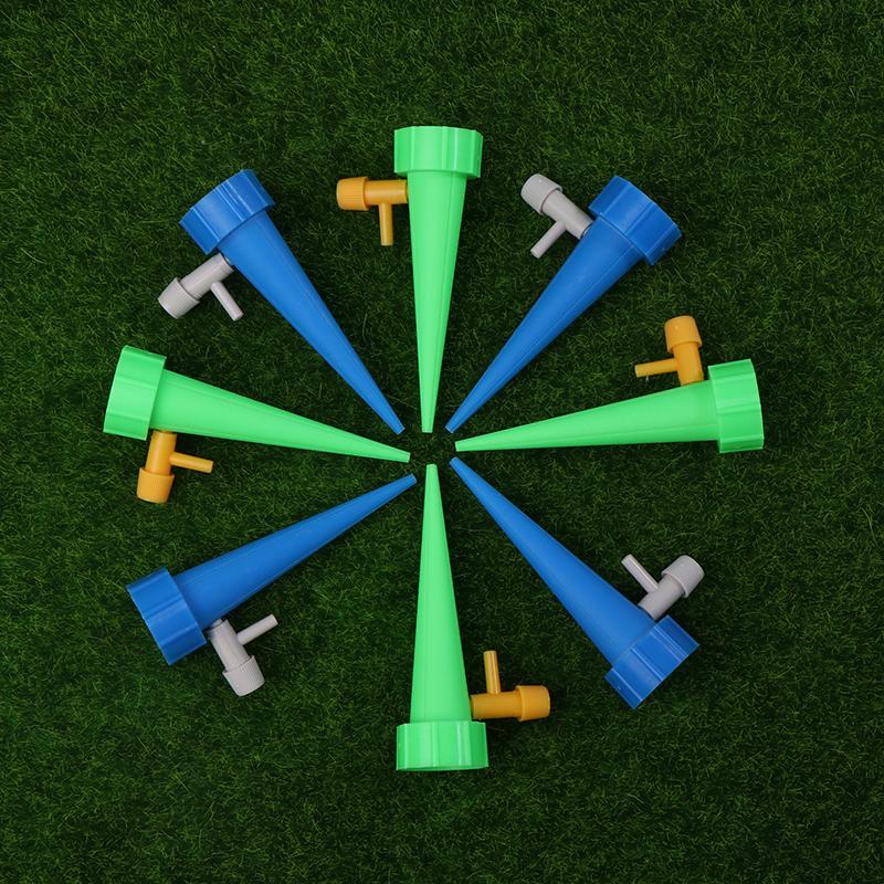 10 Pcs Automatic Drip Irrigation System Self Watering Spike For Plants Greenhouse Garden Adjustable Auto Water Dripper Device