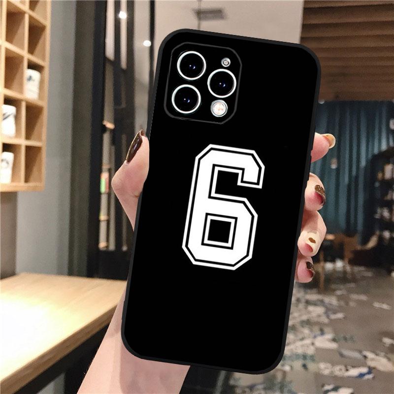 Чехол для телефона для iphone 16 15 14 Pro Max 16 15 14 13 12 Pro 15 14 Plus Номер Футбольный Бейсбольный Спортивный Чехол Funda