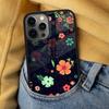 Fashion Cute Flower Soft Phone Case for iPhone 17 Air 16e Pro max 15 Pro 13 14 Plus 11 12 MagSafe Magnetic Coque