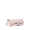 Michael Kors Ludlow Logo Flap Closure Lambskin Shoulder Bag Women bags Rose-Pink 32S5SLNU1R-653