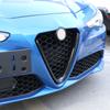 Углеродное волокно красный для Alfa Romeo Giulia Stelvio 2017 2018 ABS пластик передняя решетка декоративная рамка автомобиля