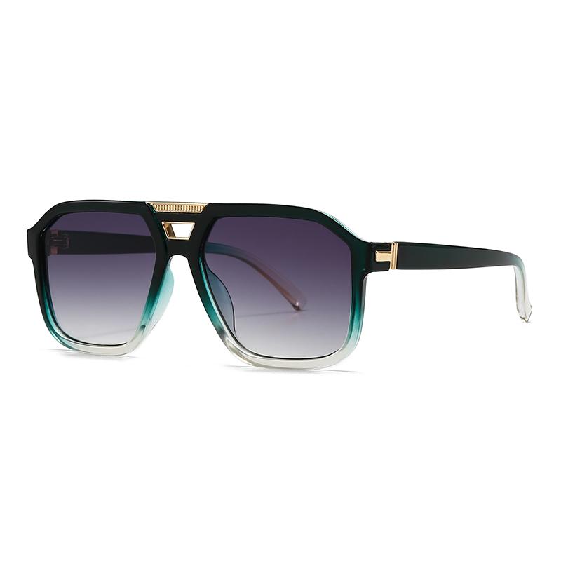 Cross-Border Export New Modern Retro Large Frame Men's Sunglasses Ins Style Street Shooting Big Brand Ink Lh290