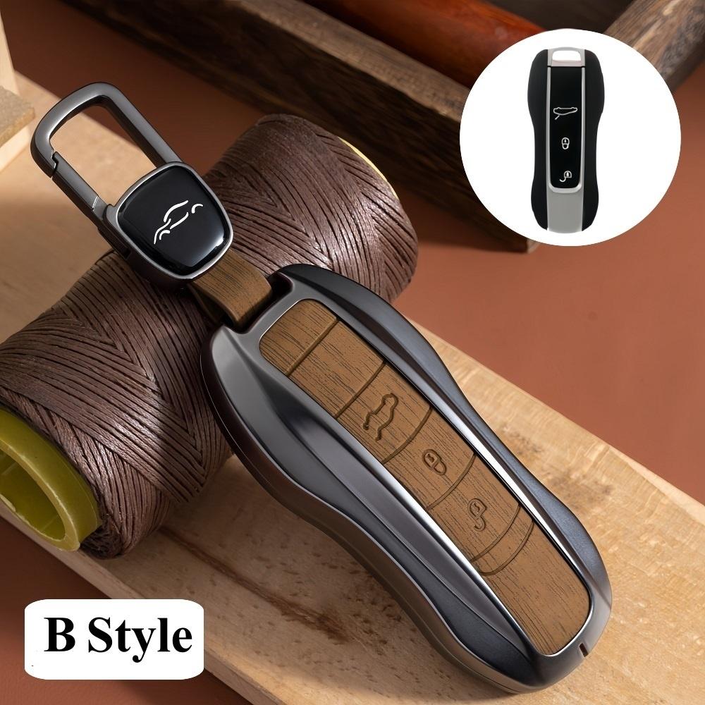 Для Porsche Panamera Cayenne Cayman Macan Boxster 911 9ya 971 Shell Protection Fashion Metal Remote Car Key Case Cover