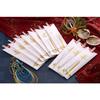 Sakai Sangyo Japanese Hinoki Chopsticks for Celebration (Set of 10) | Made in Japan, Disposable Chopsticks, Celebration Meal, Mizuhiki String, Double-