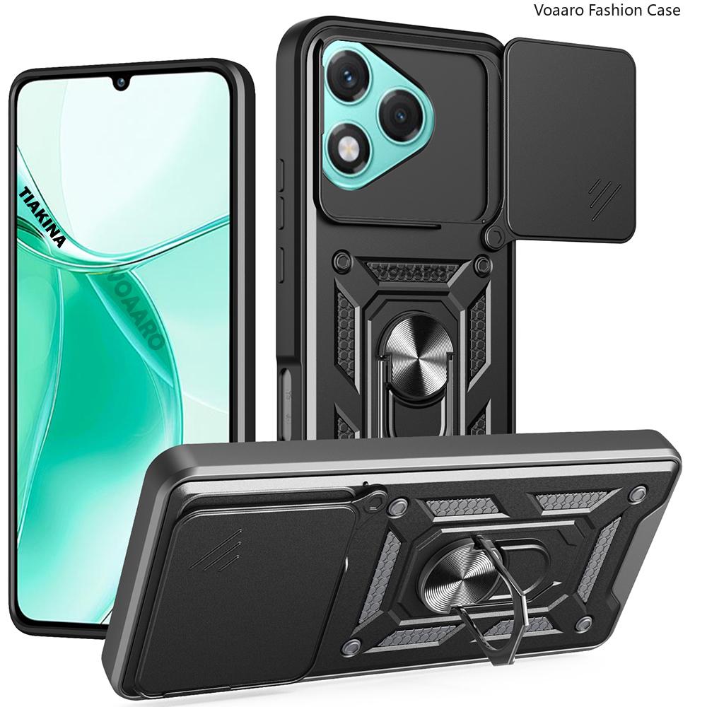 Чехол-книжка с выдвижной шторкой для камеры для Honor 400 Lite, чехол-подставка с магнитным вращающимся кольцом для Honor 400, чехол для полной задней панели Honor 400