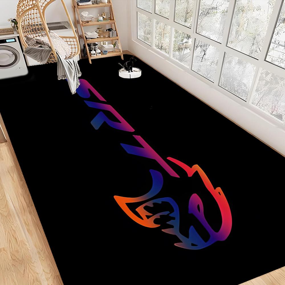 SRT Hellcat Demon Dodge Floor Carpet Nordic Style Home Doormat Bathroom-Toilet Mats Bedroom Hotel Decor Mat