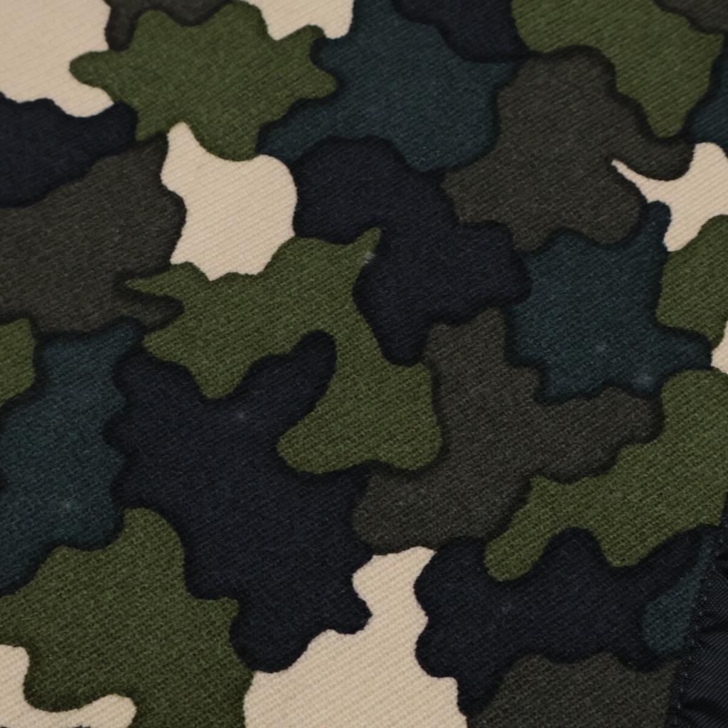 Prada 10AW UGW921 Двубортное пальто-жакет 48 хаки Б/у