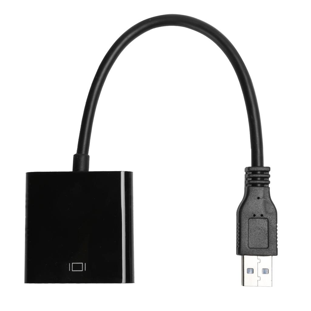 Кабель-адаптер USB 3.0 - VGA 1920x1080 или Видеоконвертер 5.0 Гбит/с для Windows 7810