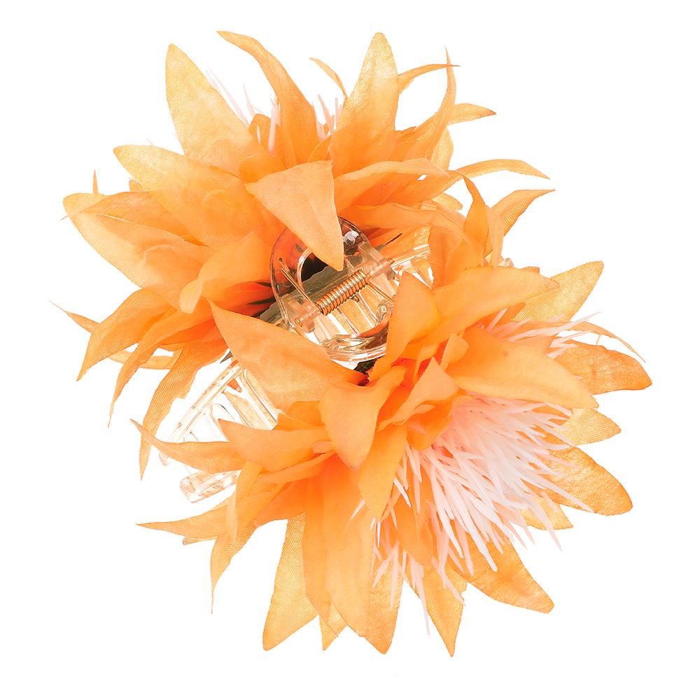 Имитация Тканевый Цветок Заколки для волос Заколка Модные Аксессуары для волос Большая Заколка-краб для Женщин Девушек