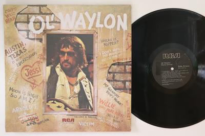 Виниловая пластинка WAYLON JENNINGS - Ol' Waylon AFL12317 RCA 1977 США Рок Б/У