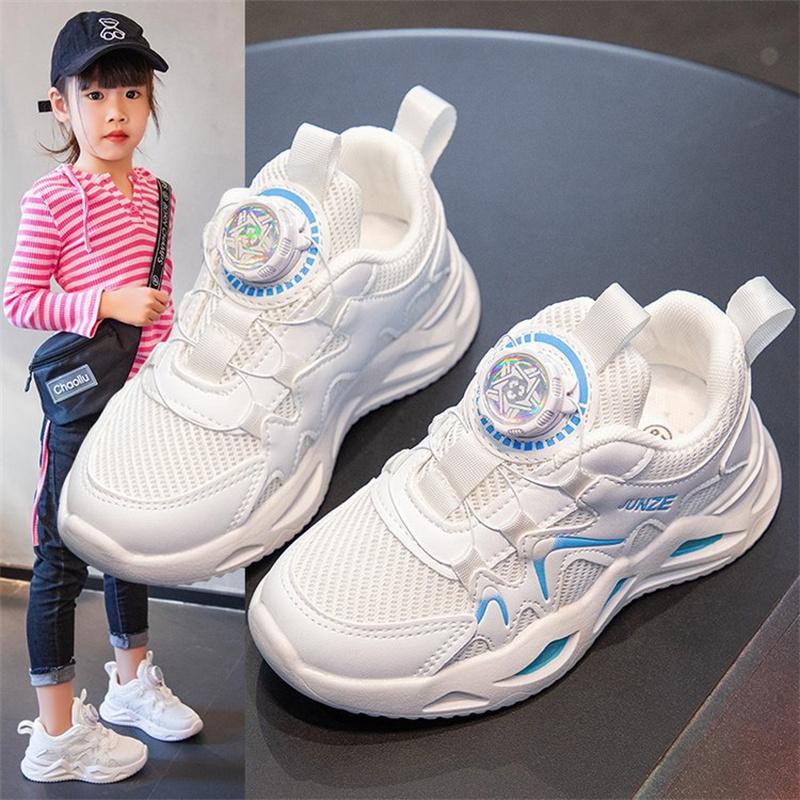 New Kids Sport Shoes Pu Leather Comfortable Running Casual Shoe Outdoor Children's Sneakers