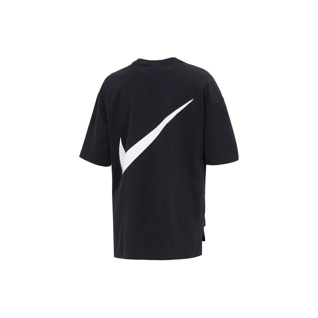 New Nike Women's Sportswear City Utility Oversized Short-Sleeve Top Black DV8023-010