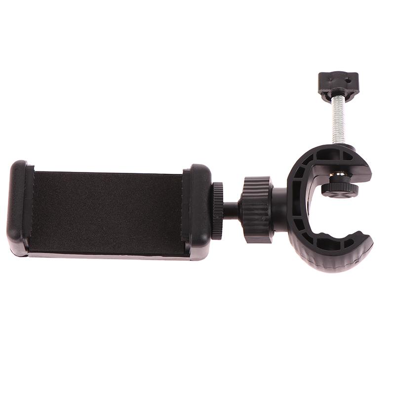 Phone Bracket Mobile Cell Support Clip For All Smartphones Phone Holder Mount Stand Microphone Stand Mount Tripod
