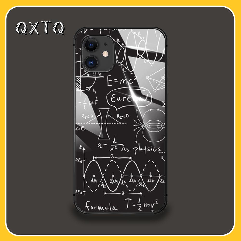 Чехол Formula Equation Art Чехлы и обложки для мобильных телефонов Стеклянный чехол для мобильного телефона для iPhone Xiaomi Redmi Samsung Galaxy Note S 12 13 14 15 21 22 5G Pro Max Plus