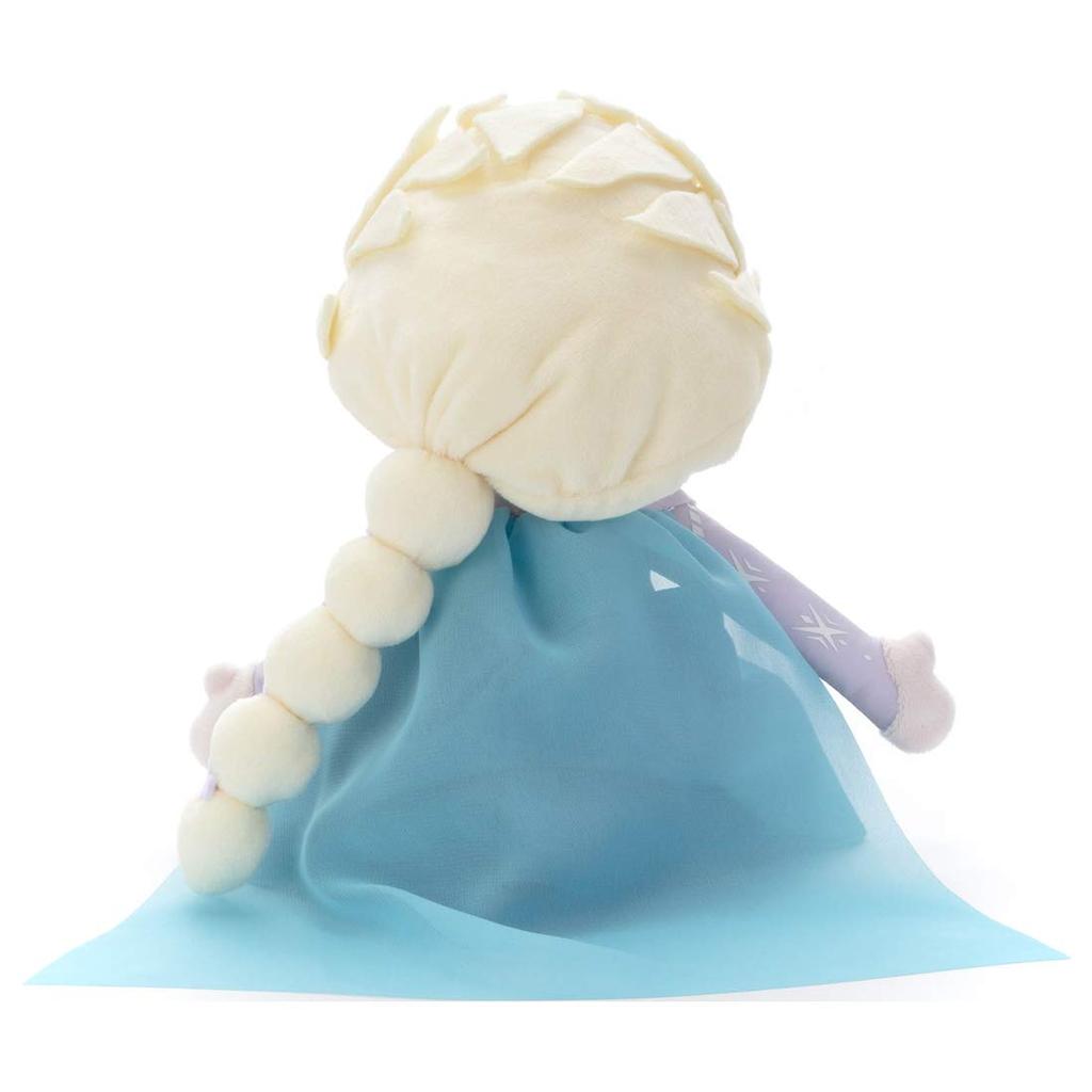 Мягкая игрушка Takara Tomy Arts Disney, поющая и говорящая Эльза из мультфильма «Холодное сердце», высота прибл. 30 см.