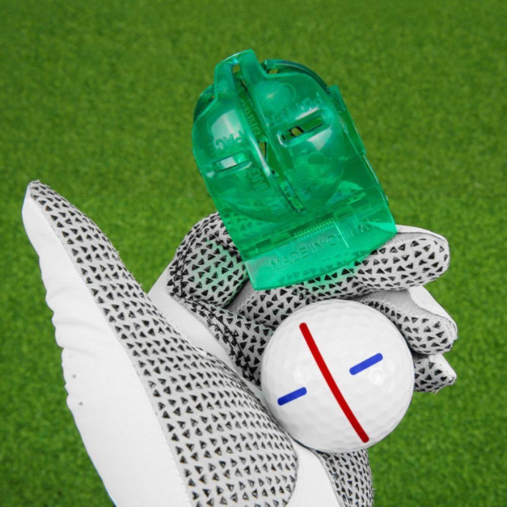 Positioning Aids Line Drawing Marker Golf Mark Stencil Golf Ball Marker Alignment Tool Line Marker