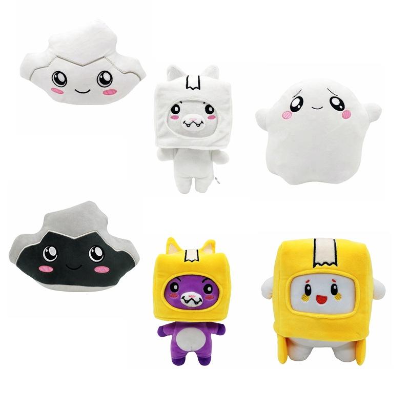 Cat Plush Toy, Box Buddy Doll Stuffed Animal, Cute Cartoon Anime Collectible, Kids Gift
