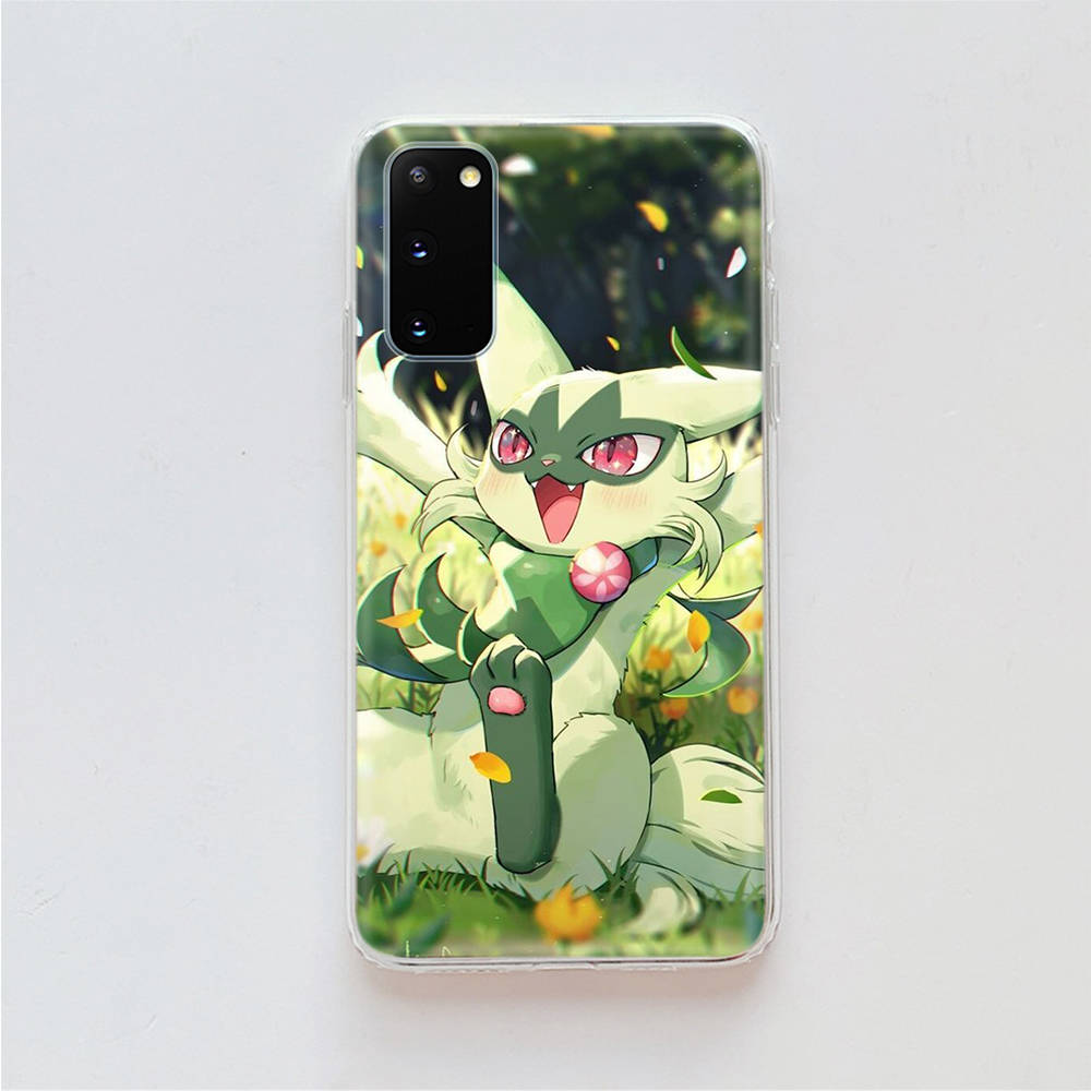 AP8 Sprigatito Pokemon Прозрачный чехол для Samsung A04 A14 A23 A34 A54 M23 M33 M52 M53 Realme 10 9 C30S C35 C55 VIVO Y02 Y21 Y33S Y51 X80 V25 Чехол