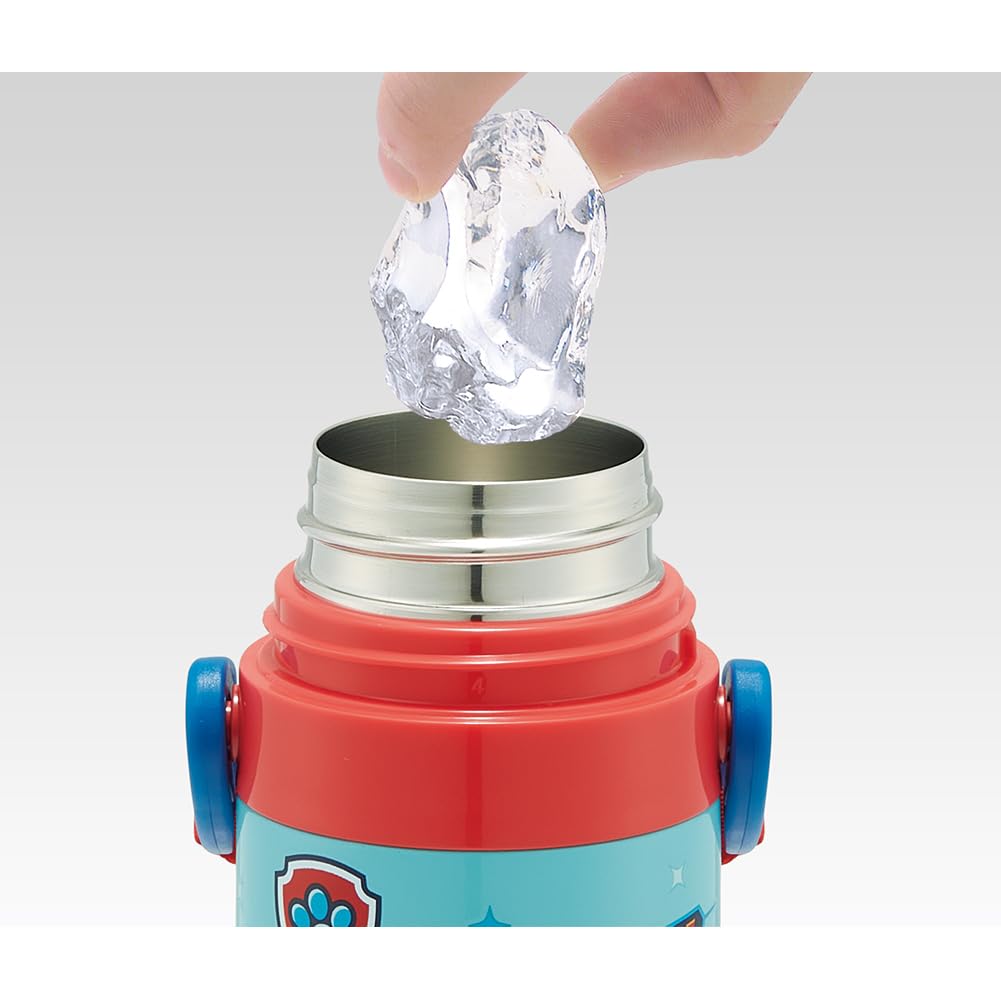 Skater Stainless Steel Water Bottle for Direct Paw Patrol Cooling Sports Water Kids, Drinking, 470ml, 24, Lightweight, Child-Friendly, Only, Bottle,