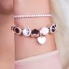 Pandora Love Design 925 Silver Necklace/Pendant Women's Silver 798761C01