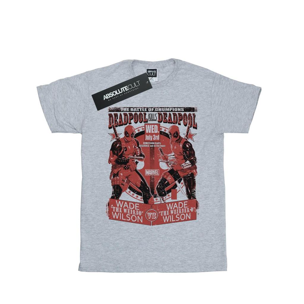 Marvel Mens Deadpool Vs Deadpool T-Shirt